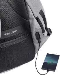 Swiss Cougar Palencia Anti-Theft Laptop Backpack Display Phone